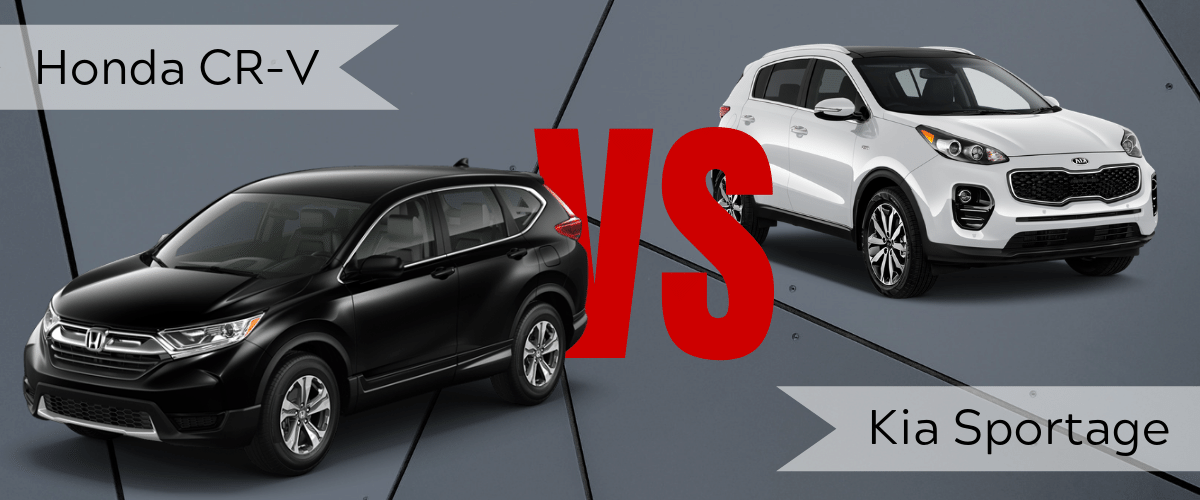 Honda CR-V vs Kia Sportage