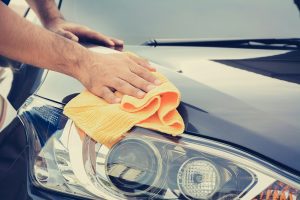 Waxing your New Car in Waldorf