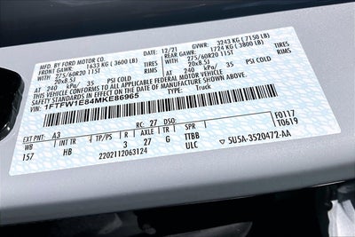 2021 Ford F-150 4WD
