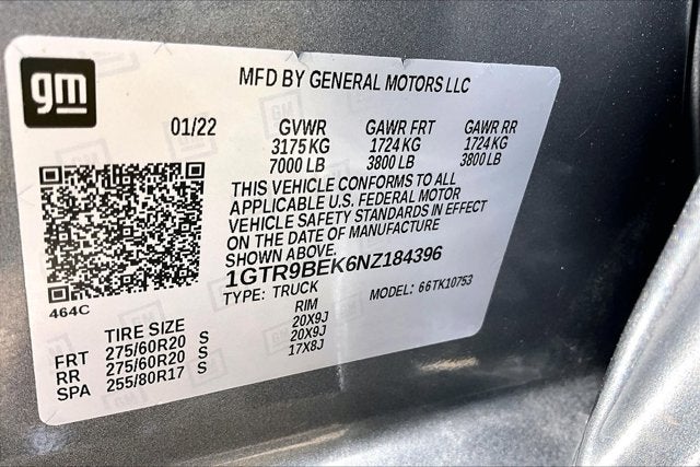 2022 GMC Sierra 1500 Limited SLE