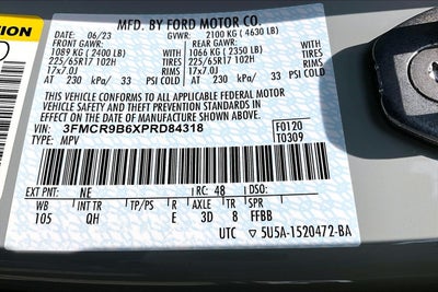 2023 Ford Bronco Sport Big Bend NAVIGATION POWER MOONROOF