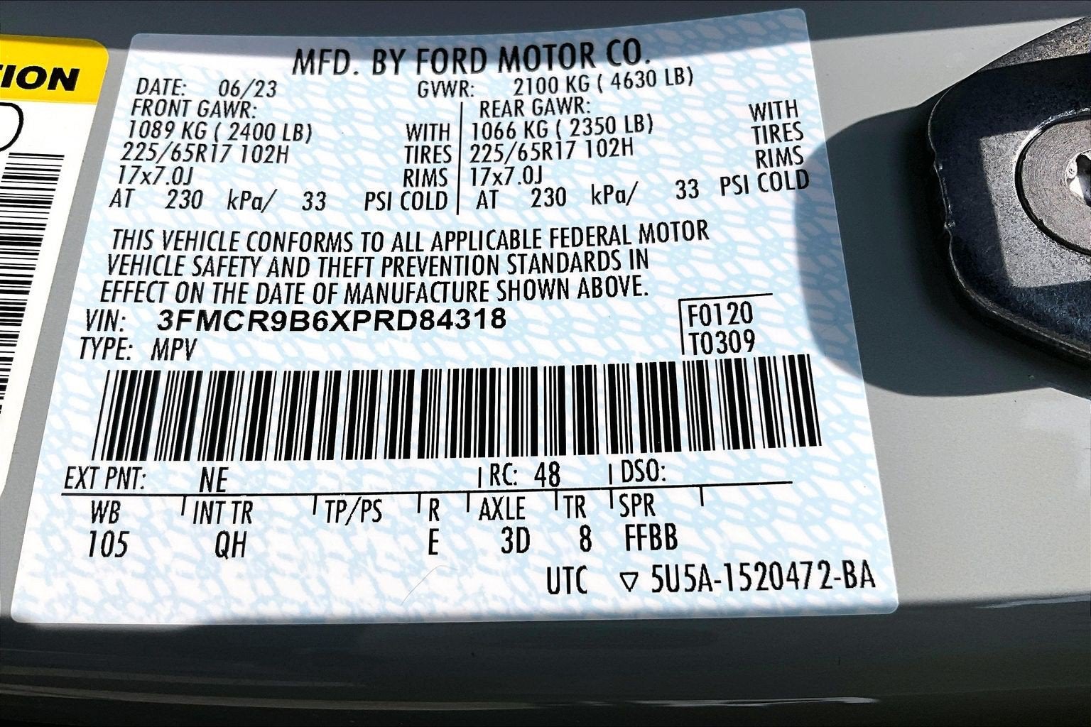 2023 Ford Bronco Sport Big Bend NAVIGATION POWER MOONROOF