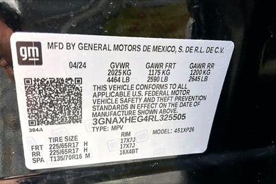 2024 Chevrolet Equinox LS