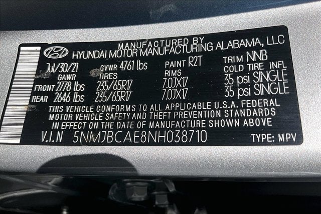 2022 Hyundai Tucson SEL