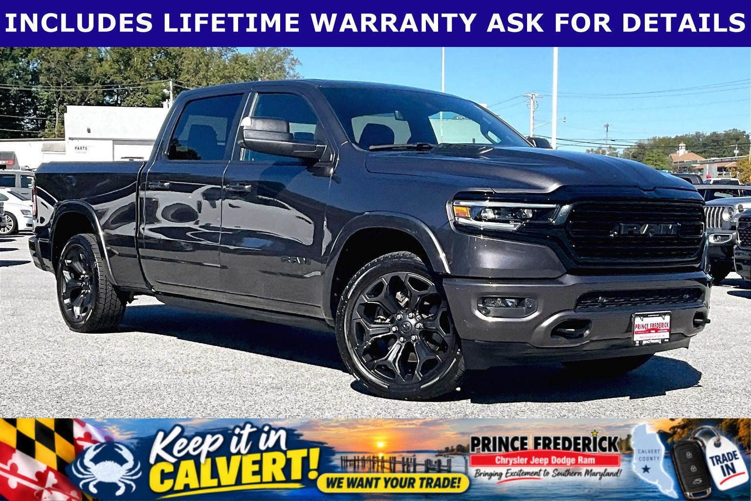 2022 RAM 1500 Limited Crew Cab 4x4 6'4' Box