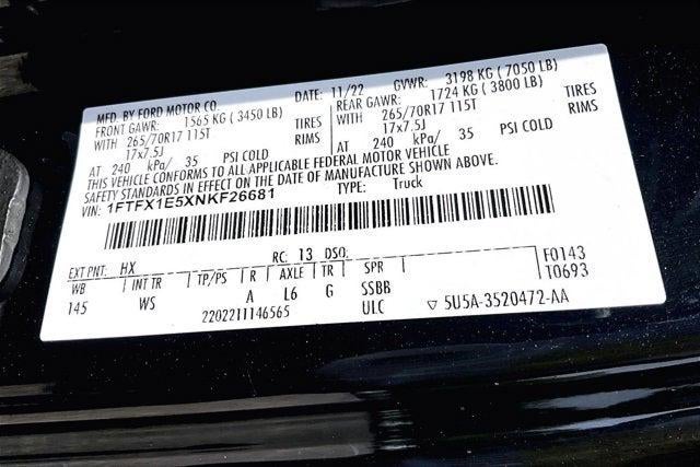 2022 Ford F-150 XL