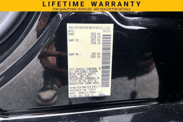 2022 Nissan Altima SR FWD