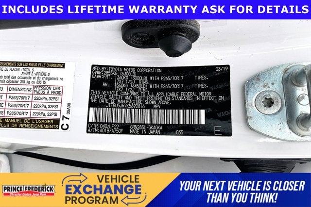 2019 Toyota 4Runner TRD Pro