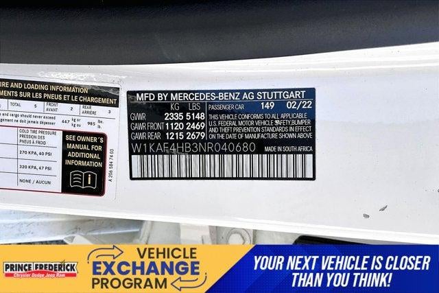 2022 Mercedes-Benz C 300 4MATIC® Sedan