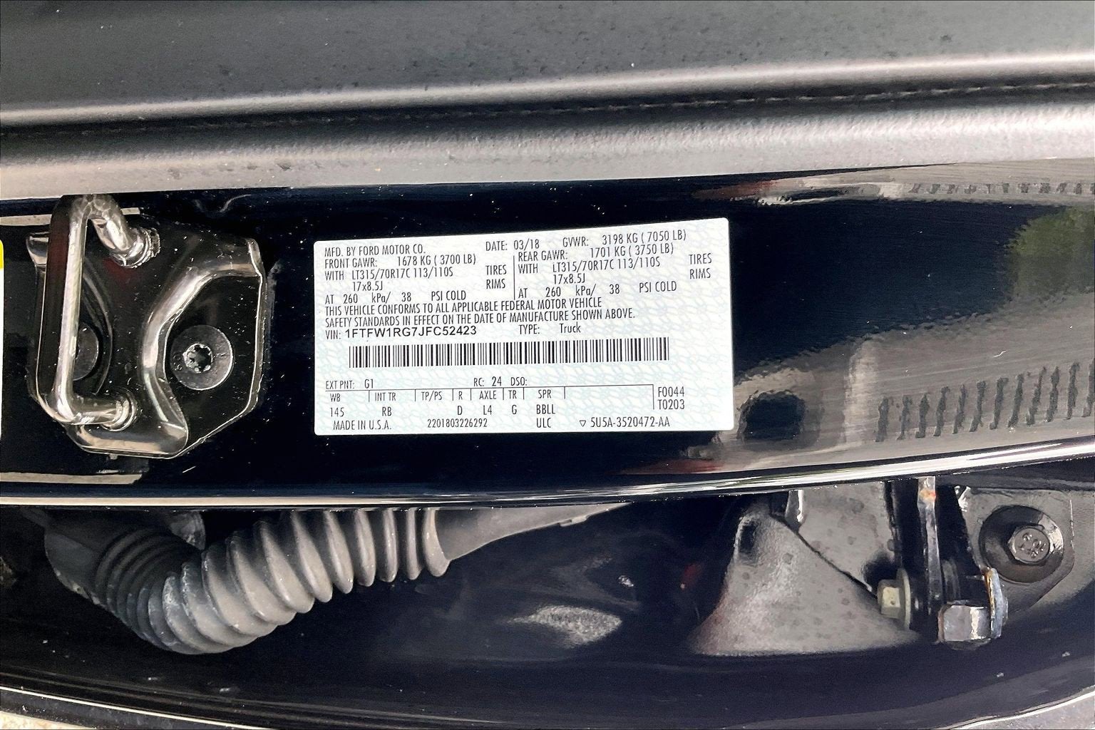 2018 Ford F-150 Raptor