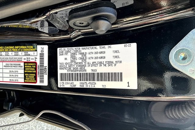 2023 Toyota Tundra 4WD Platinum