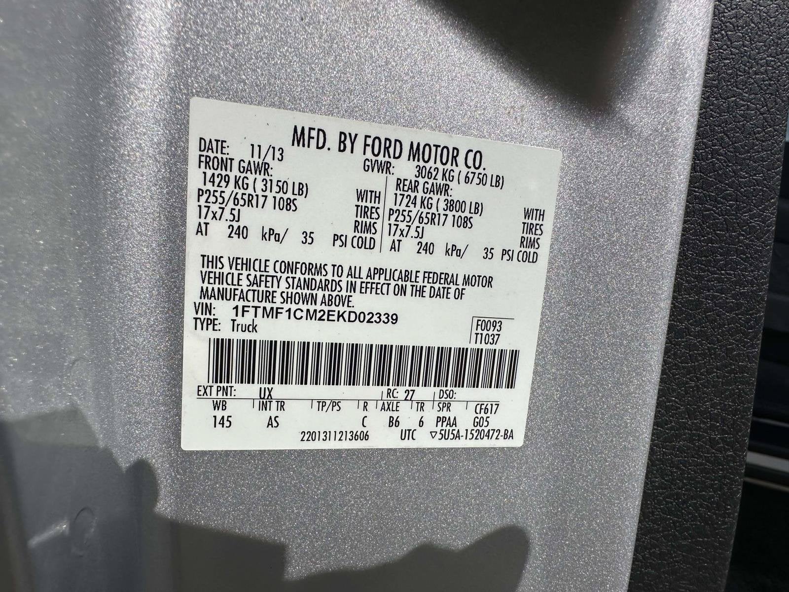 2014 Ford F-150 XL