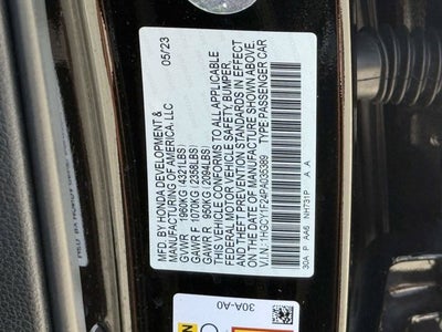 2023 Honda Accord Sedan LX