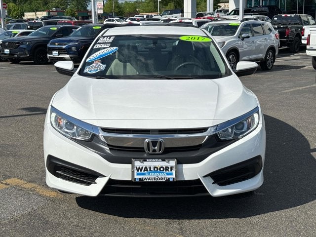 Used 2017 Honda Civic LX with VIN 19XFC2F57HE200568 for sale in Waldorf, MD
