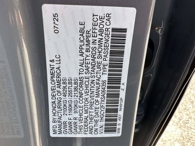 2025 Honda Accord Hybrid Sport-L