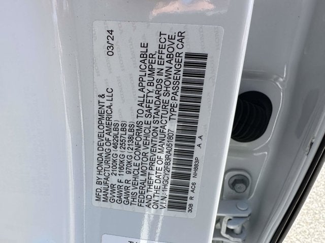 2024 Honda Accord Hybrid Touring
