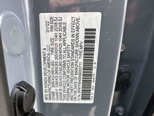 2022 Honda Passport Elite