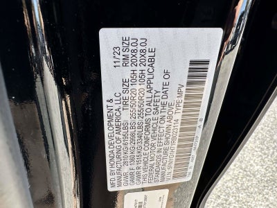 2024 Honda Pilot Touring