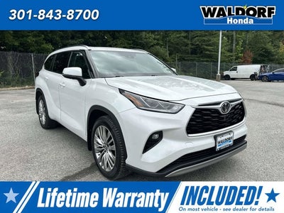 2022 Toyota Highlander Platinum
