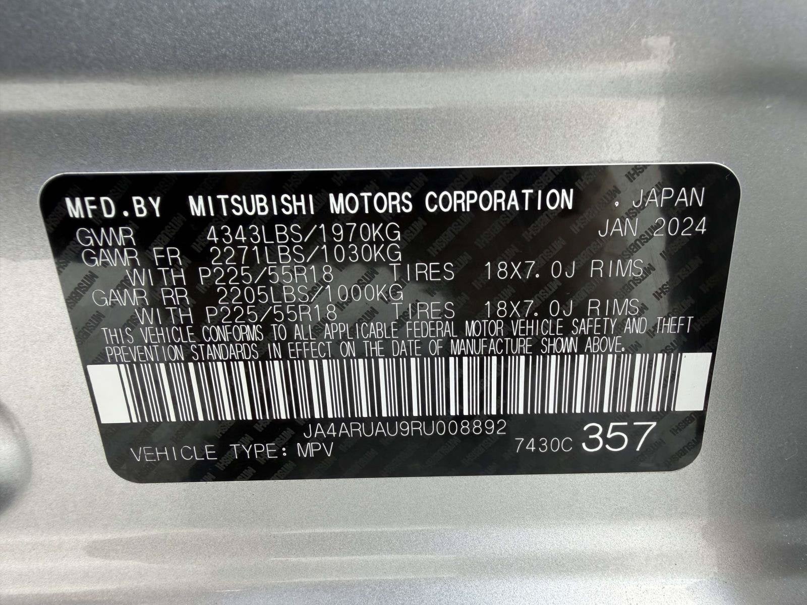 2024 Mitsubishi Outlander Sport Base