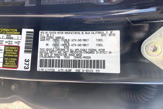 2025 Toyota TACOMA SR5 SR5