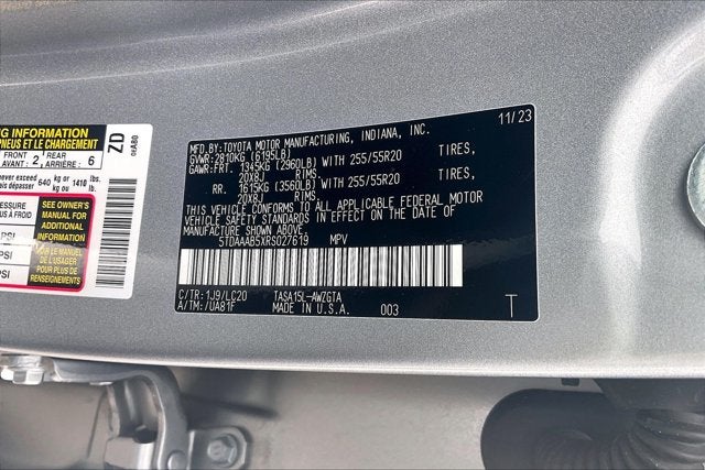 2024 Toyota Grand Highlander Limited