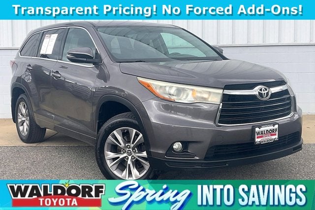 2016 Toyota Highlander Base