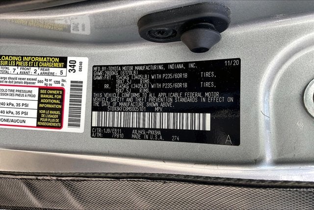 2021 Toyota Sienna XSE