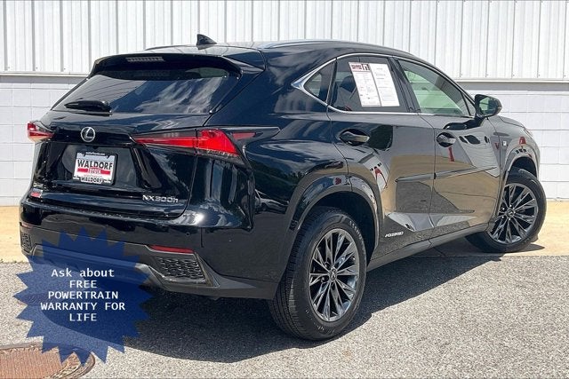 2021 Lexus NX NX 300h F SPORT Black Line