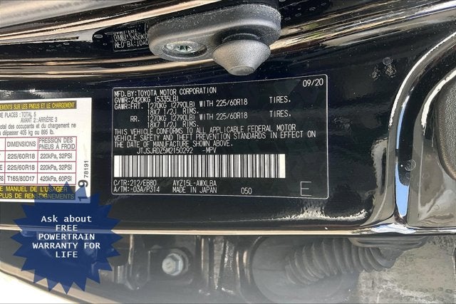 2021 Lexus NX NX 300h F SPORT Black Line