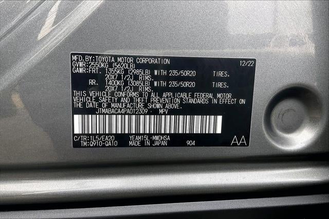 2023 Toyota bZ4X Limited