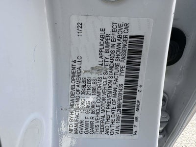 2023 Honda Civic Hatchback Sport