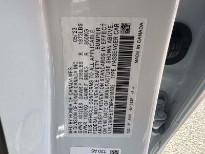 2023 Honda Civic Sedan EX