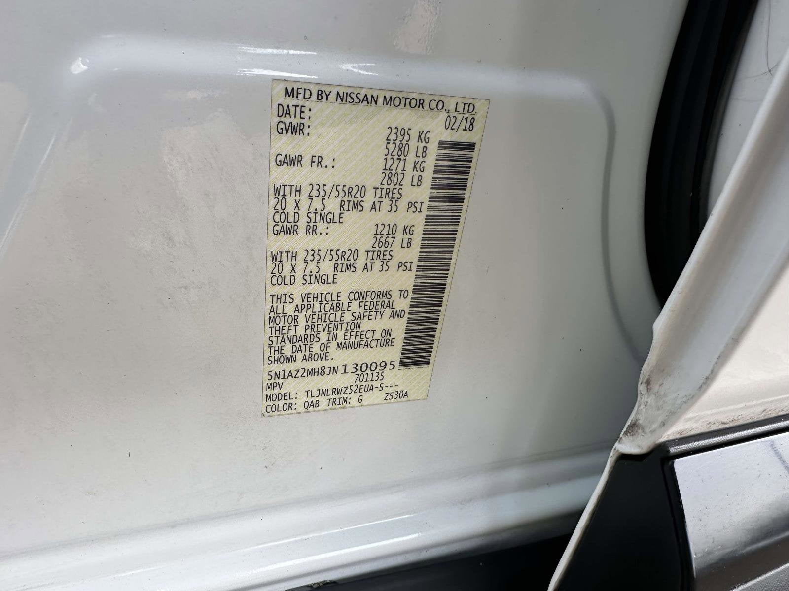 2018 Nissan Murano SL