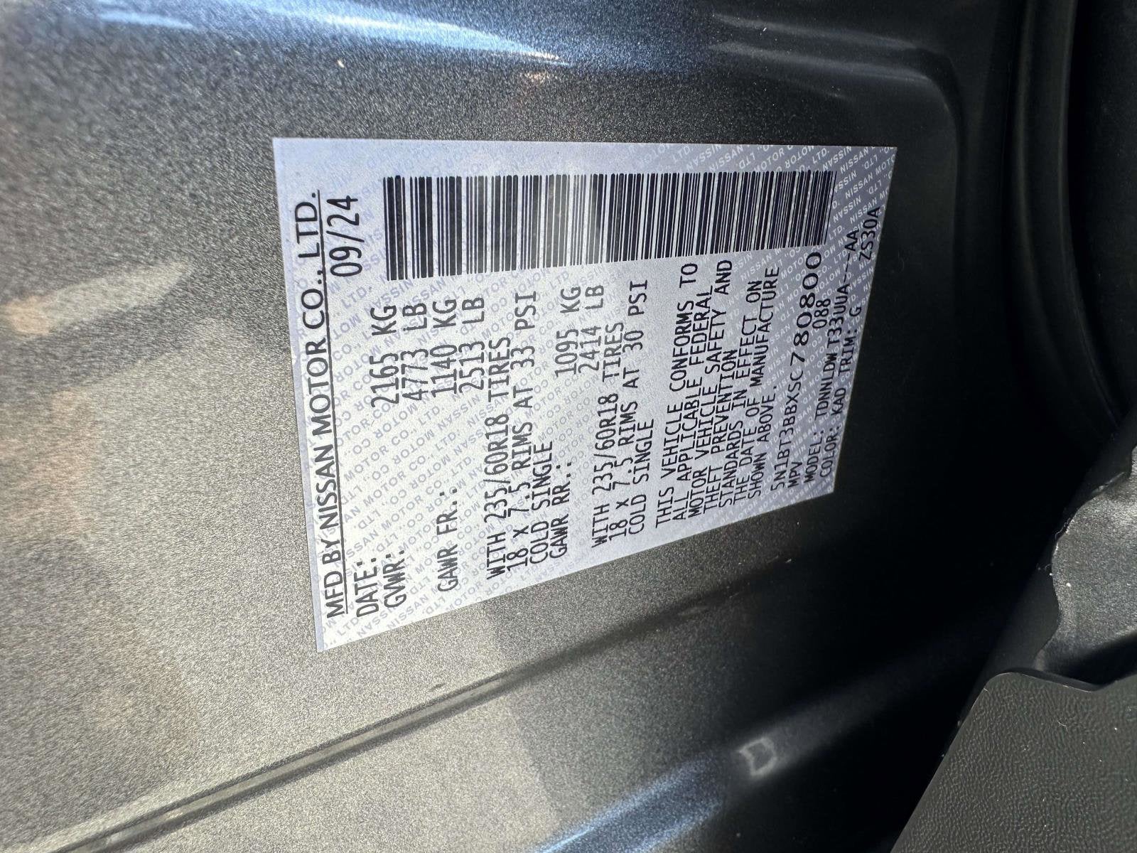 2025 Nissan Rogue SV