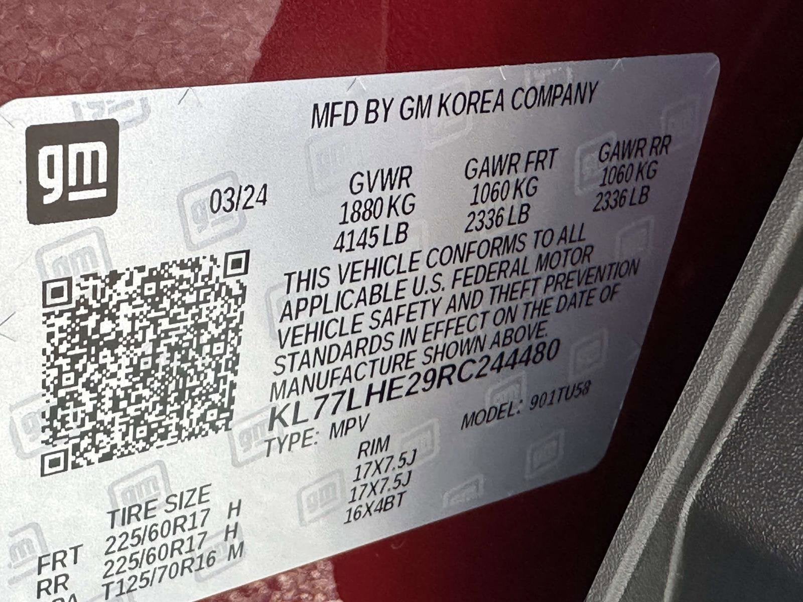 2024 Chevrolet Trax LT