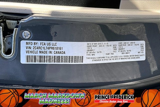 2023 Chrysler Pacifica Hybrid Touring L