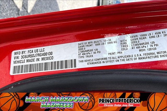 2024 RAM 2500 Big Horn