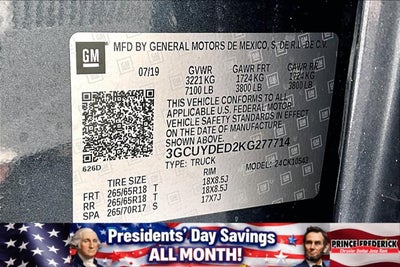 2019 Chevrolet Silverado 1500 LT