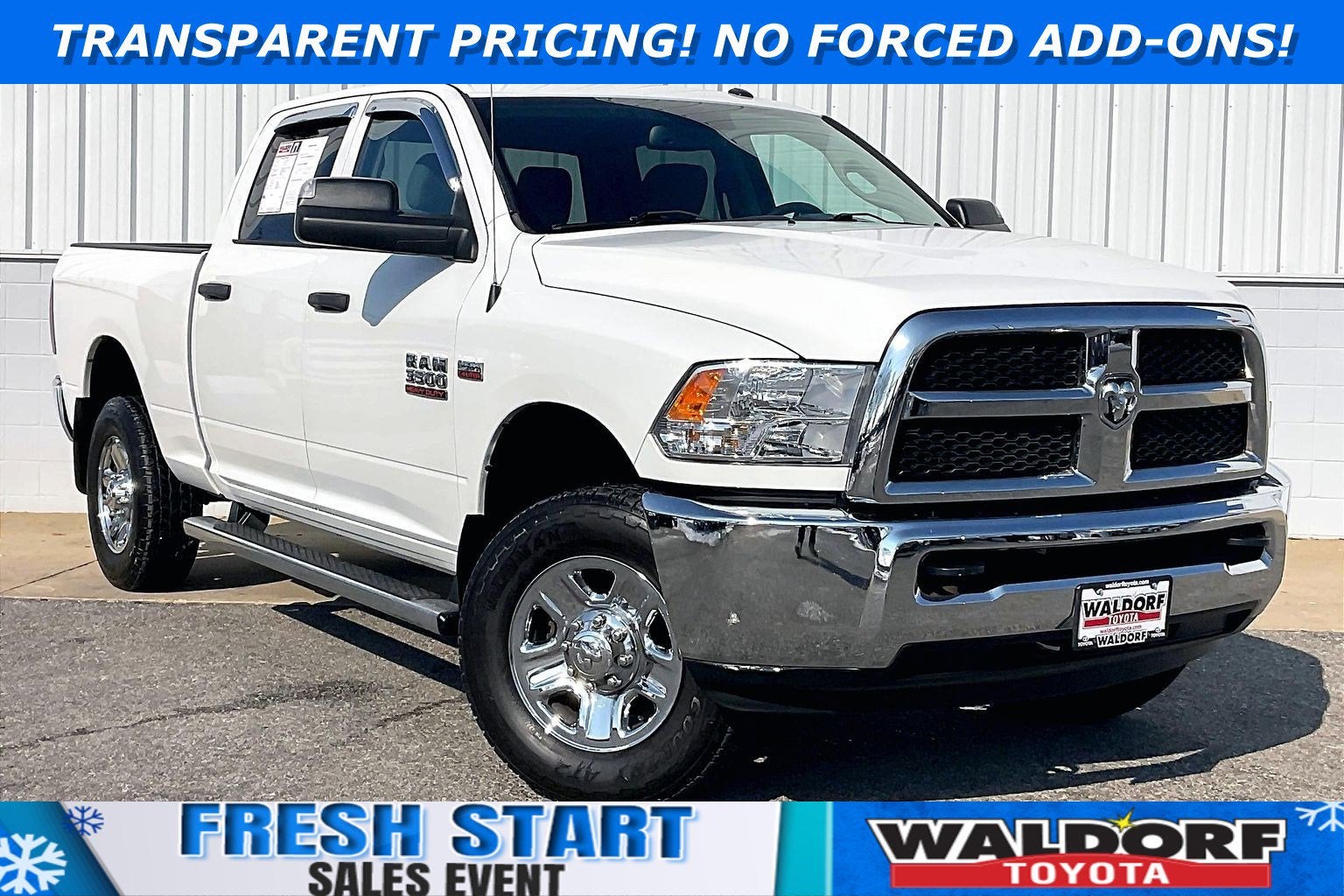 2018 RAM 3500 Tradesman