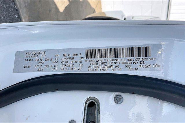 2018 RAM 3500 Tradesman