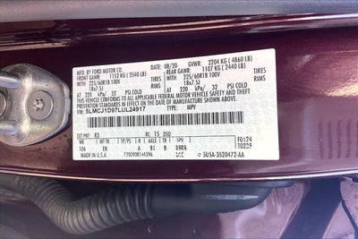 2020 Lincoln Corsair Standard