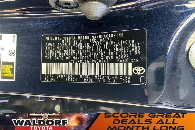 2023 Toyota Corolla LE