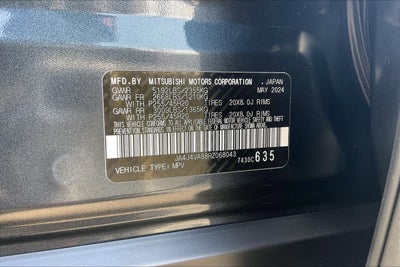 2024 Mitsubishi Outlander SE