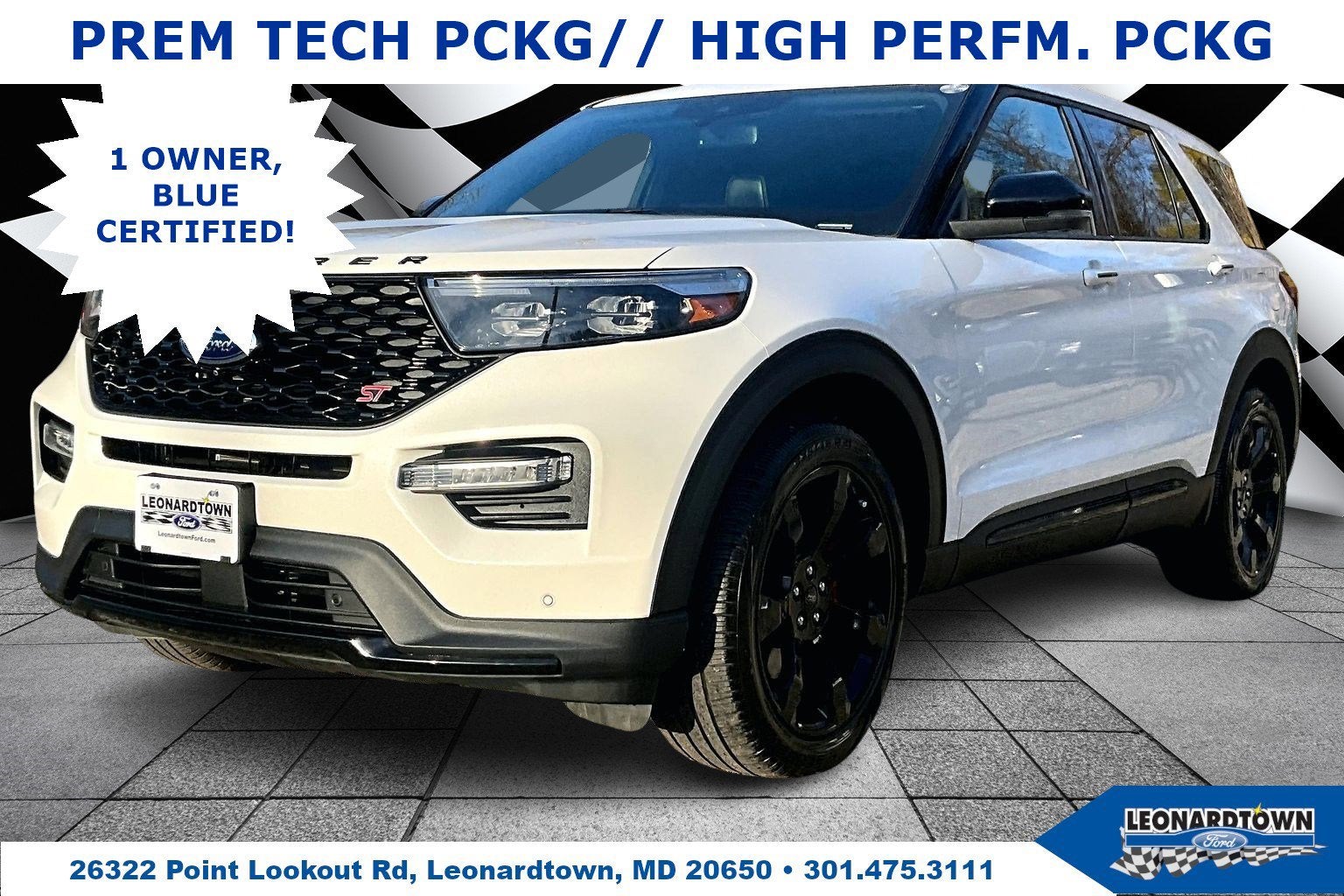 2022 Ford Explorer ST PERFORMANCE PKG