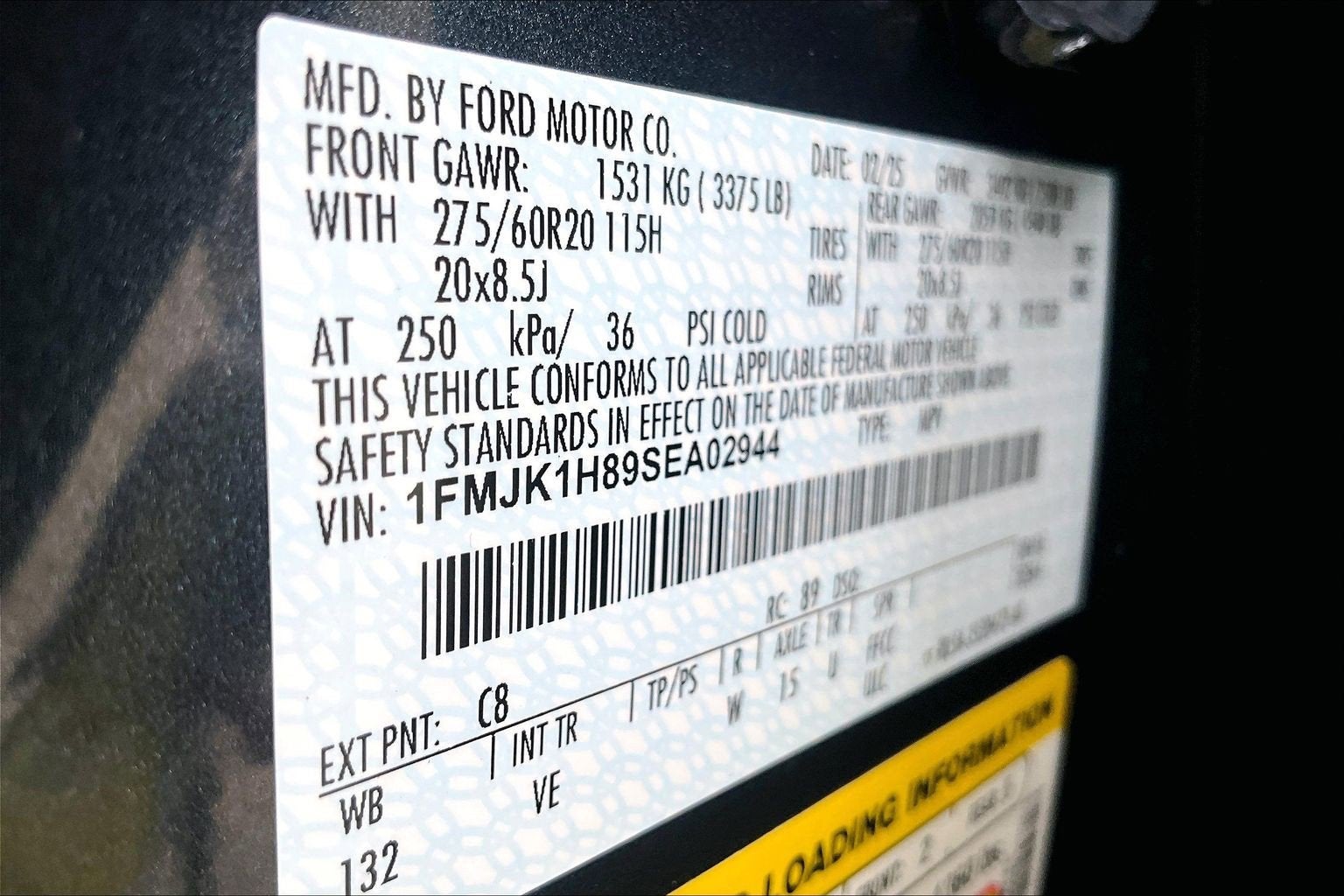 2025 Ford Expedition Max MAX LUXURY PKG