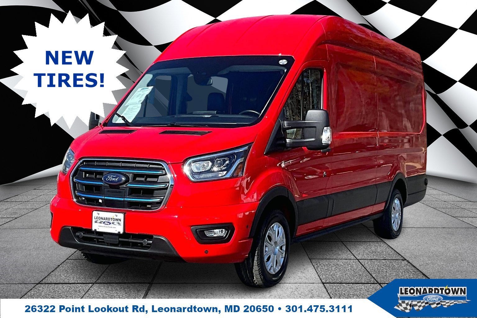 2024 Ford E-Transit Cargo Van T-3