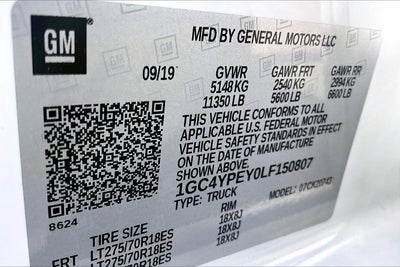 2020 Chevrolet Silverado 2500HD LTZ