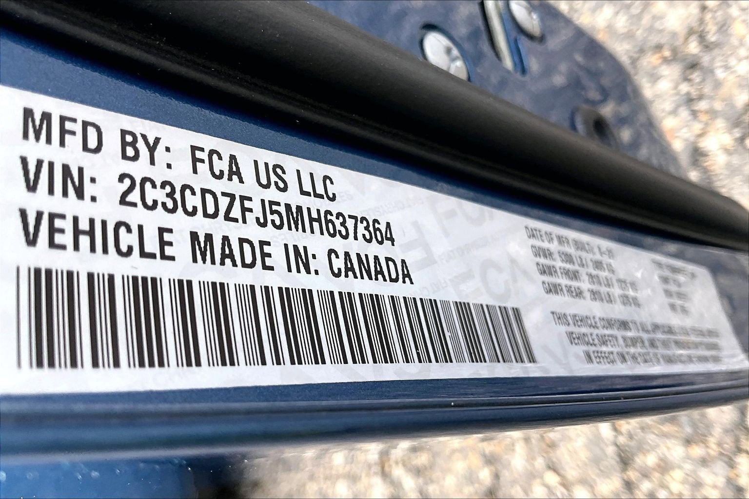 2021 Dodge Challenger R/T Scat Pack Widebody