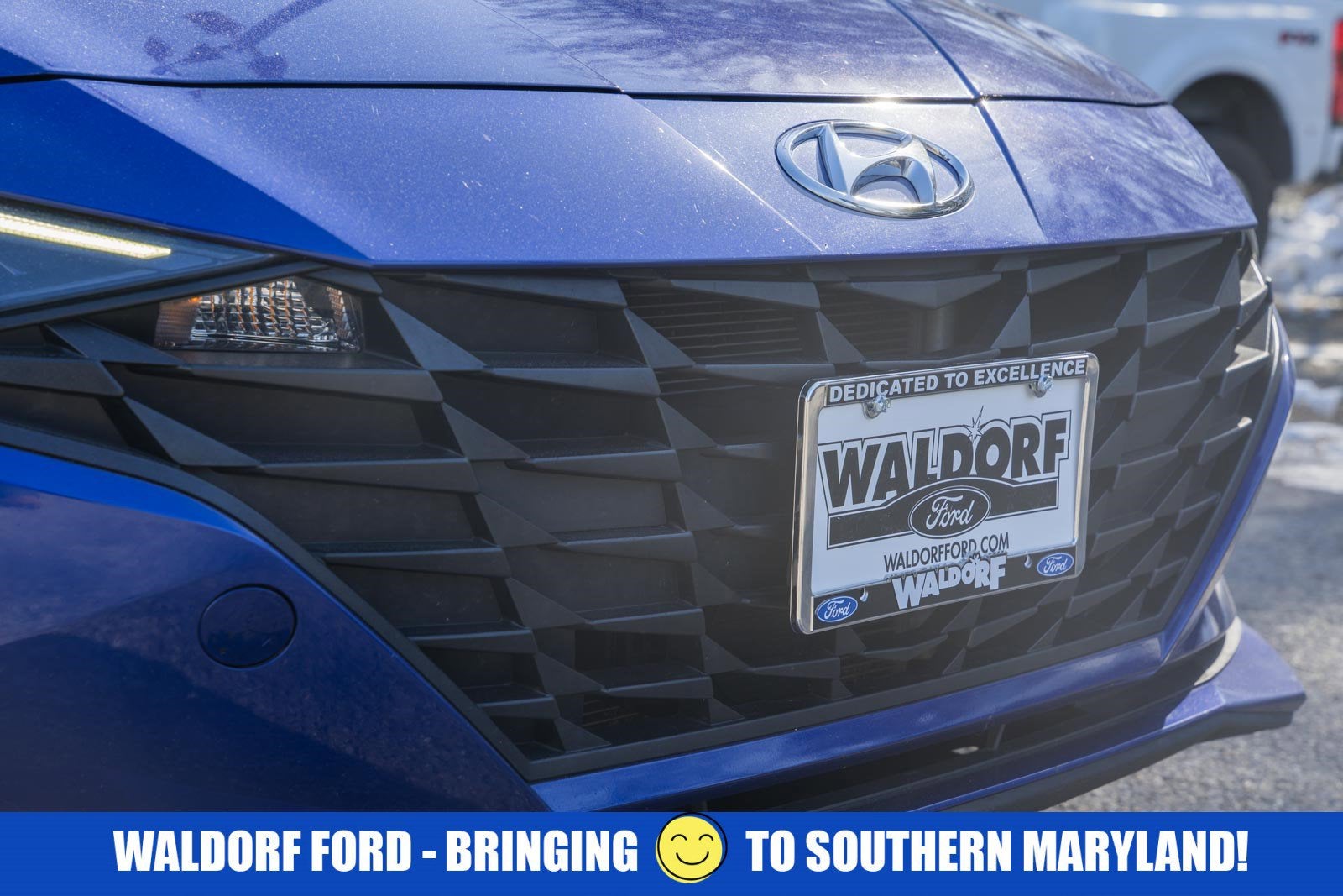 2021 Hyundai Elantra Hybrid Blue